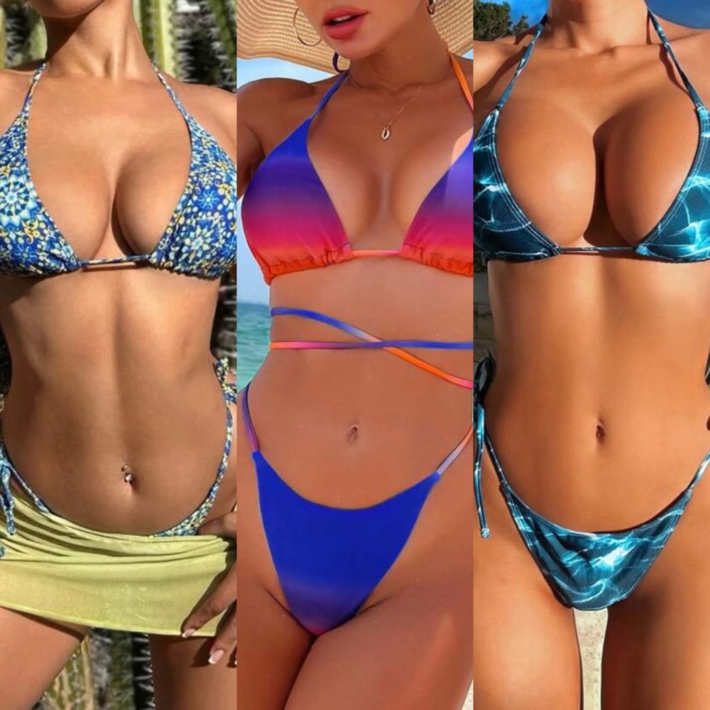 NWT Blue Bikini Bundle